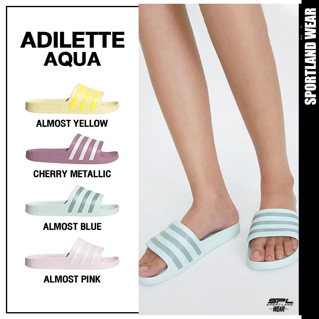 Adidas Collection อาดิดาส รองเท้าแตะ รองเท้าลำลอง SPF Adilette Aqua GZ5237 / EF1730 / HP9392 / HP9394 / GZ5878 (800)
