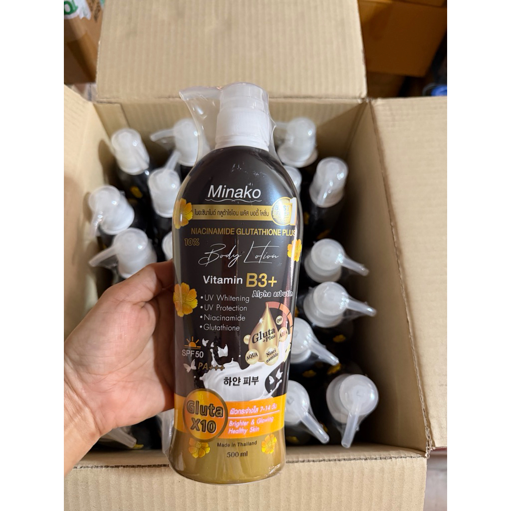 Minako Niacinamide Glutathione Lotion 500ml