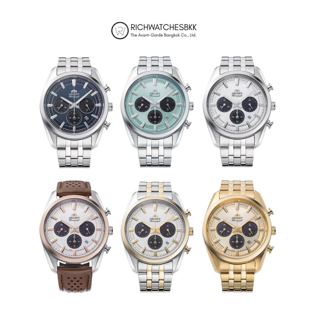 นาฬิกา ORIENT รุ่น Orient Sports Chronograph Solor-Powered