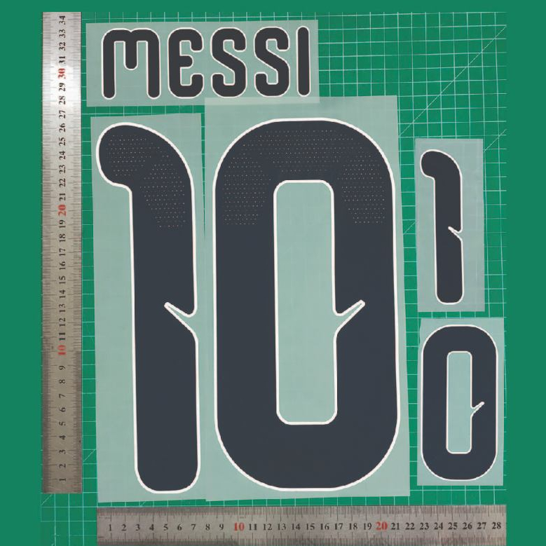 รวม Font MESSI #10 อาเจนติน่า , บาเซโลน่า , อินเตอร์ไมอามี่ ได้รับภายใน 3 วัน
