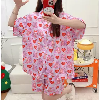 ชุดนอนสาวอวบ คอตต้อนนิ่ม อก 43-54-60 ป้ายY ส่งฟรี