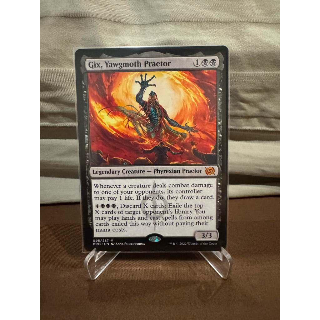 MTG The Brothers' War: Gix, Yawgmoth Praetor