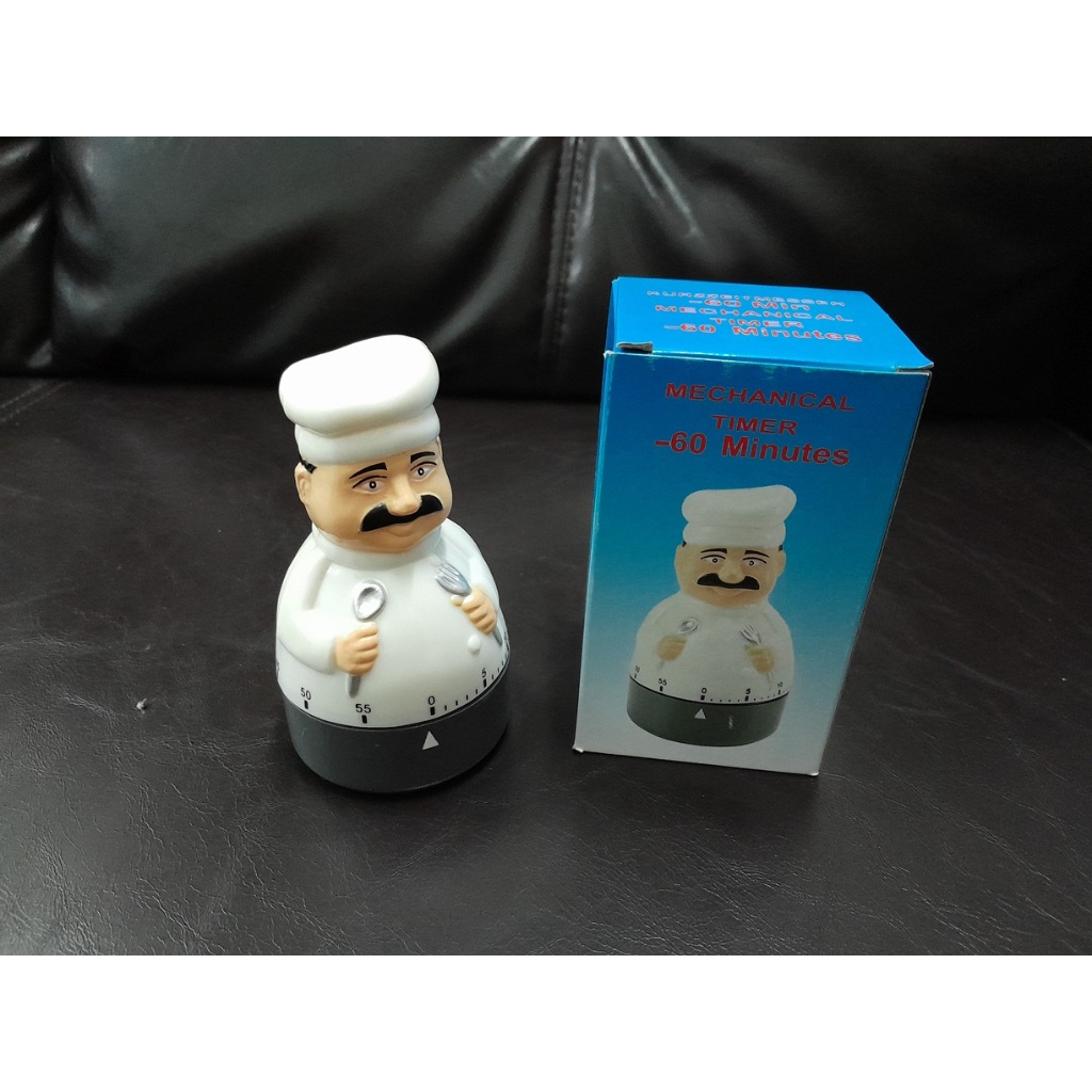 Pomodoro timer นาฬิกาตั้งเวลา พ่อครัว Uncle Chef Kitchen Timer