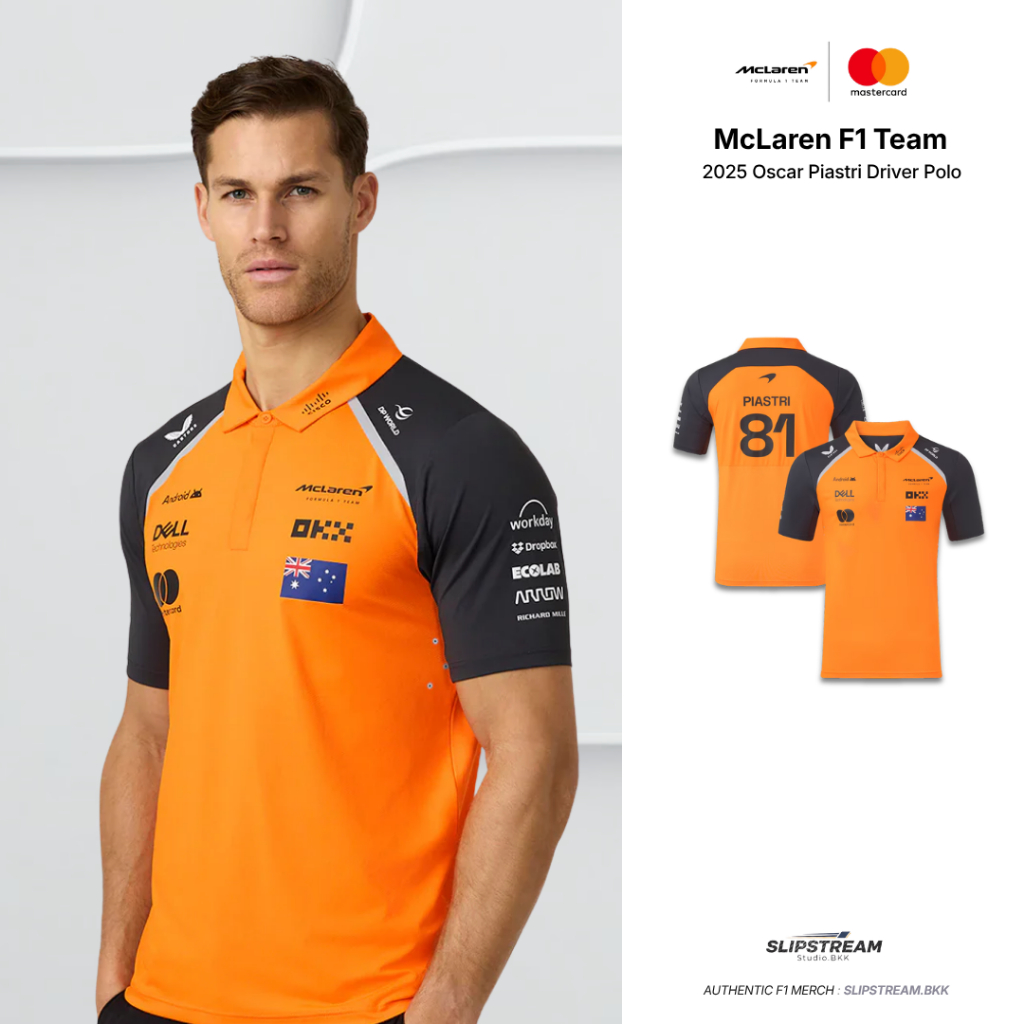 McLaren F1 2025 Oscar Piastri Driver Polo