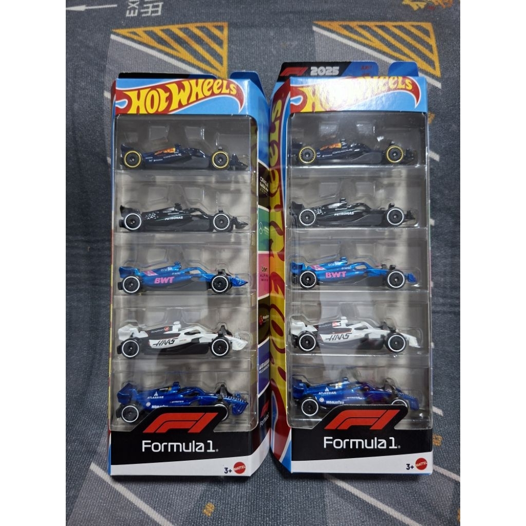 Hot Wheels Formula 1 5-Pack รุ่นปี 2025