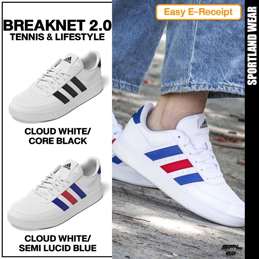 Adidas Collection อาดิดาส รองเท้าผ้าใบ รองเท้าลำลอง M Breaknet 2.0 HP9426 / HP9424 (2000)
