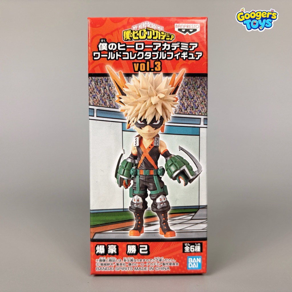 [งานแท้💯พร้อมส่ง🇯🇵] My Hero Academia WCF Vol.3 Katsuki Bakugou