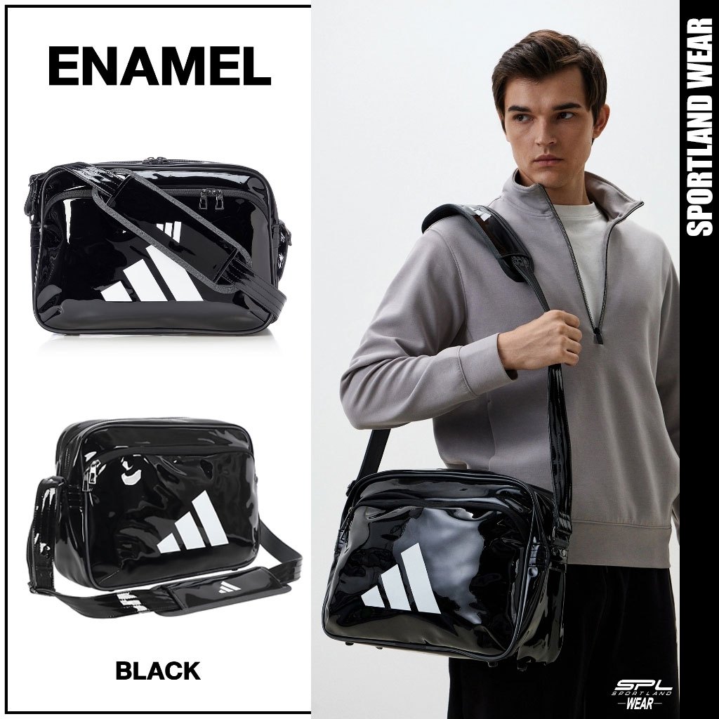 Adidas อาดิดาส กระเป๋าสะพายข้าง กระเป๋าอเนกประสงค์ Enamel Bag IB0299 BK (2000)