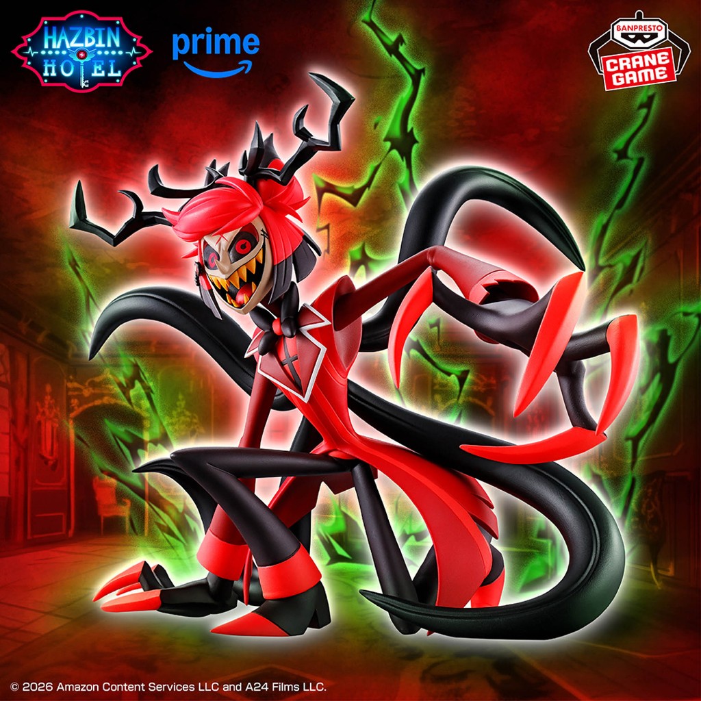 Bandai(บันได) BANPRESTO HAZBIN HOTEL ALASTOR FIGURE RADIO DEMON