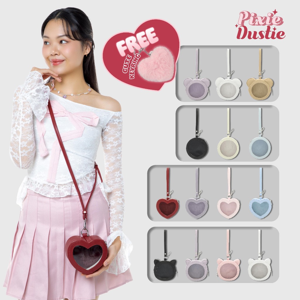 Louis Montini (Pixie Dustie) กระเป๋าสะพายข้างหลากหลายรูปทรง รุ่น Pixie Mini Cutiebag PIX12