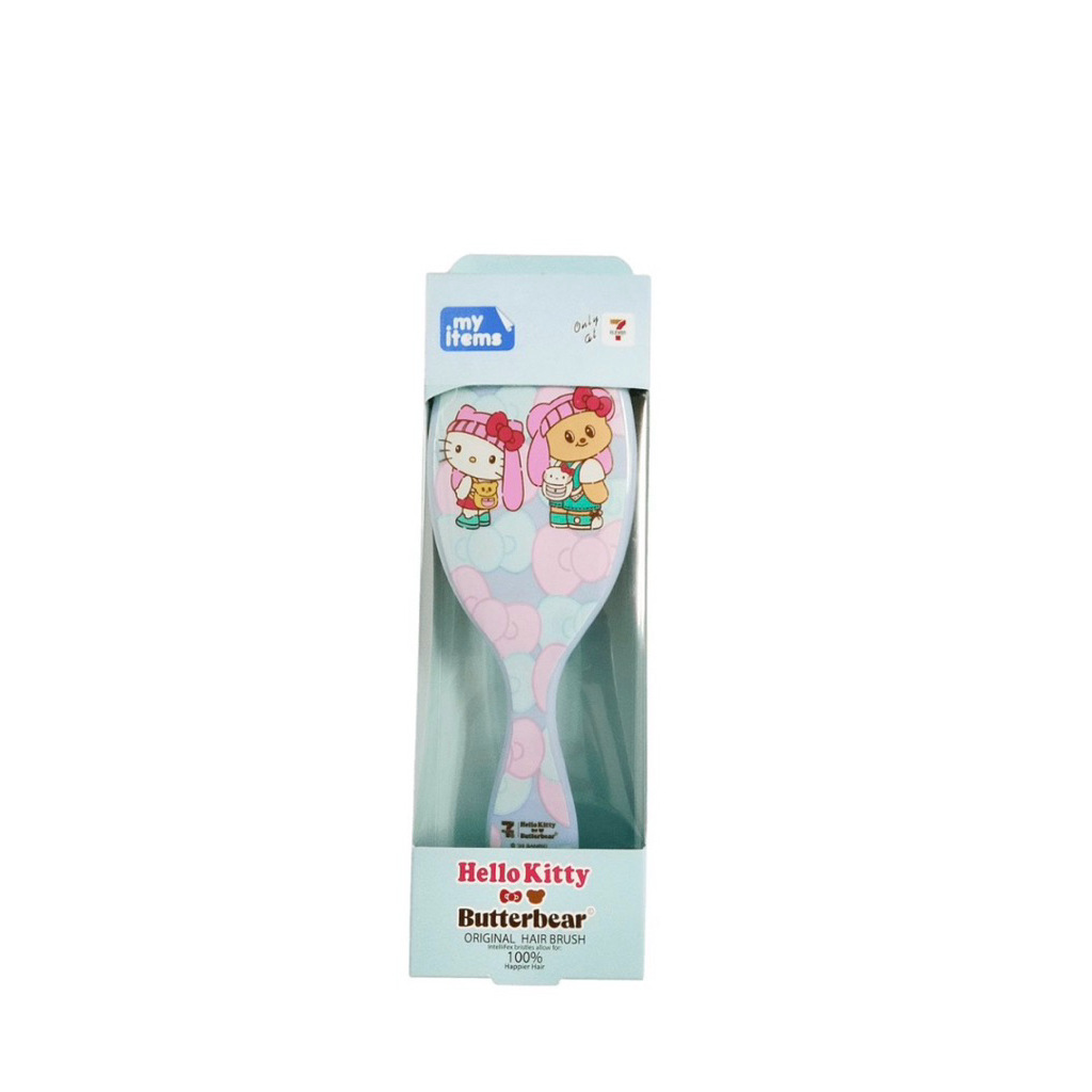 (รับหิ้ว) 7-11 x kitty&butterbear หวีแปรงผมลายเฮลโล คิตตี้ X บัตเตอร์แบร์