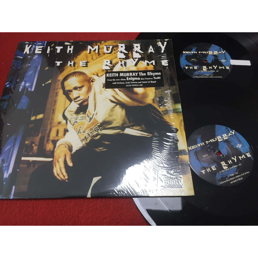 The Rhyme -  Keith Murray ขนาด 12 นิ้ว 2LP ร้าน PinHaiMusic B142