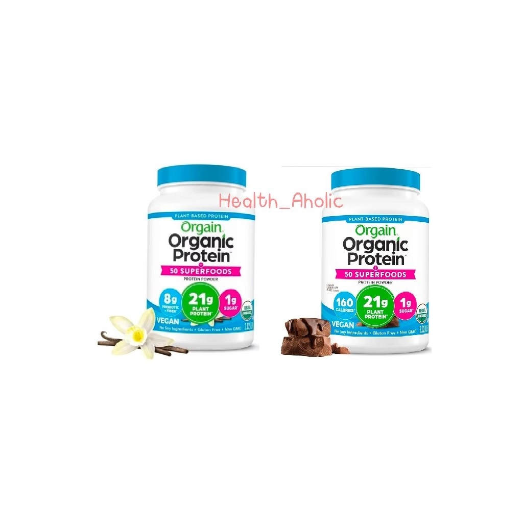Orgain Organic Vegan Protein Powder, 2.02 lb
