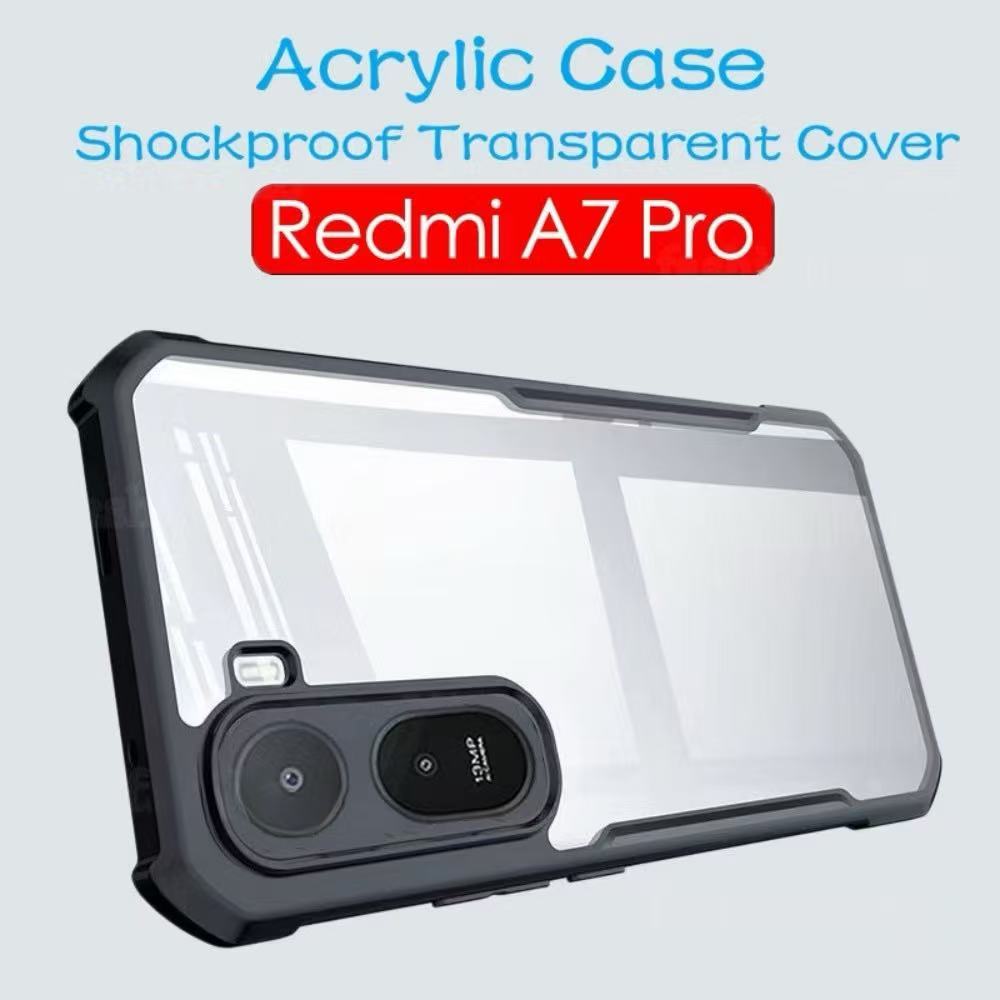 เคสกันรอยกล้อง สำหรับ Xiaomi Redmi A7Pro เคสหลังใส