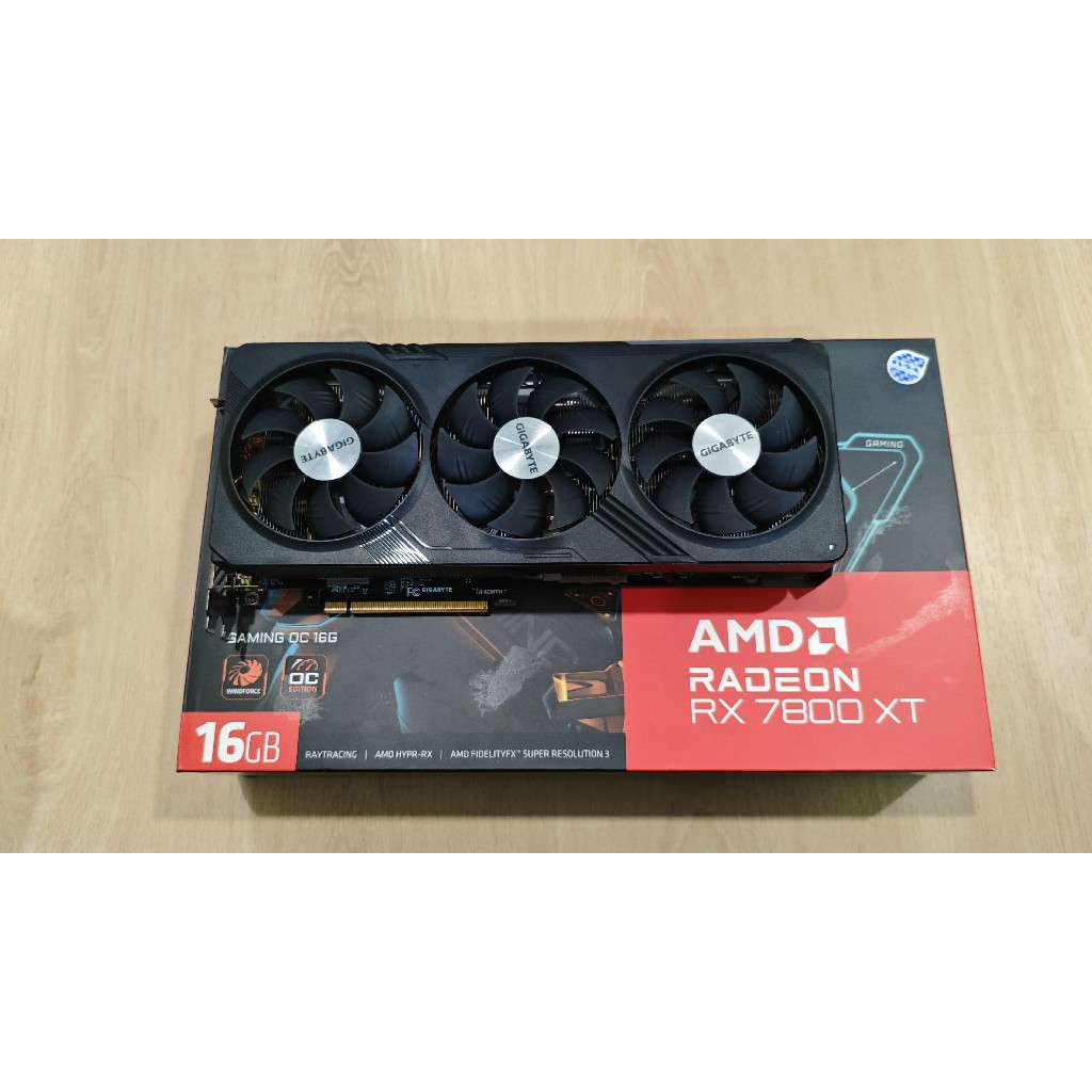Radeon™ RX 7800 XT GAMING OC 16G กาดจอมือ 2 สภาพดี