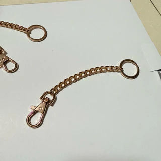 เซตพวงกุญแจ โซ่ยาว diy อะไหล่พวงกุญแจ [พร้อมส่งในไทย]
