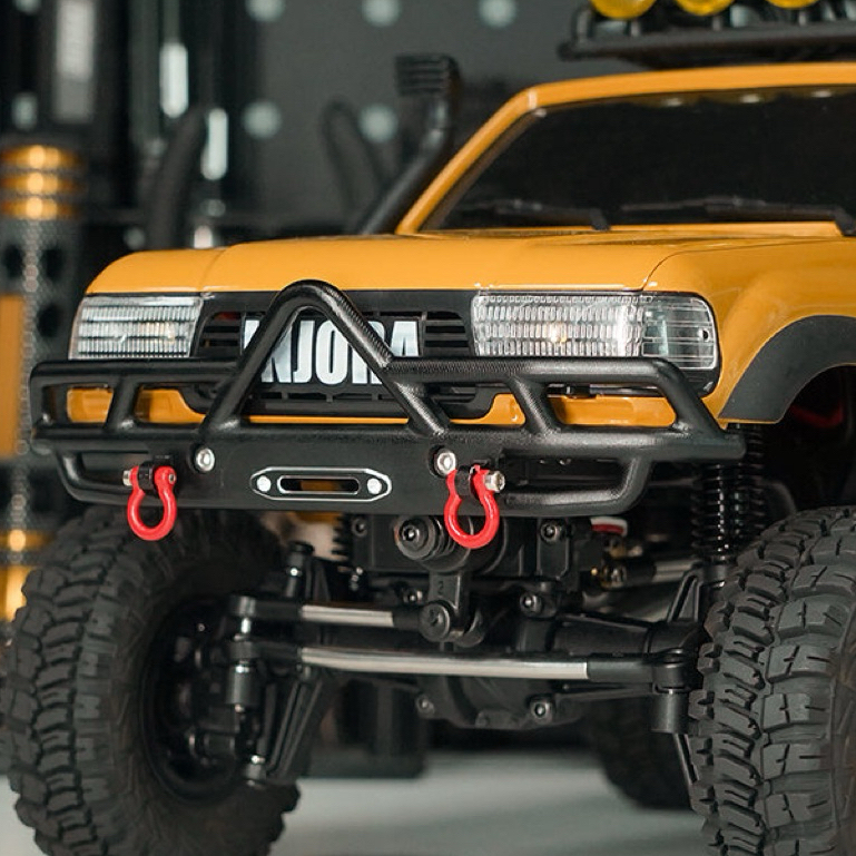 FMS 1/18 FCX18 LC80 INJORA CNC Aluminum Front Rear Bumper