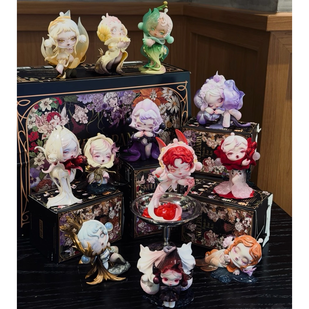 พร้อมส่ง SKULLPANDA Petals in Four Acts series สกัลแพนด้า(พรี7วัน)