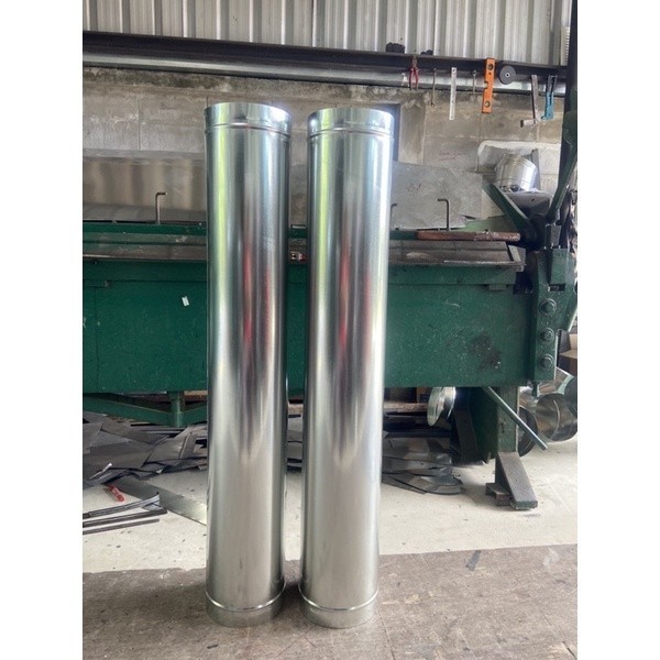 ท่อตะเข็บข้างสแตนเลส 304 ขนาด 4/6/8/10/12 นิ้ว ยาว 120cm. ความหนา 0.45 mm. ท่อสแตนเลสใช้ในห้องครัว ท่อตรงสแตนเลส