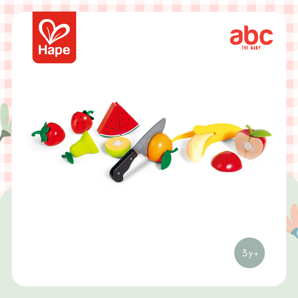 Hape ชุดหั่นผลไม้ Healthy Fruit Playset ของเล่นเสริมพัฒนาการ 3 ปี ขึ้นไป รูปที่ 7
