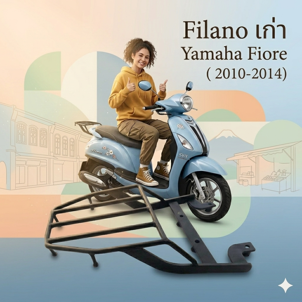 ตะแกรงท้าย Yamaha Fiore ( 2010-2014)   Fiole-01🌺M