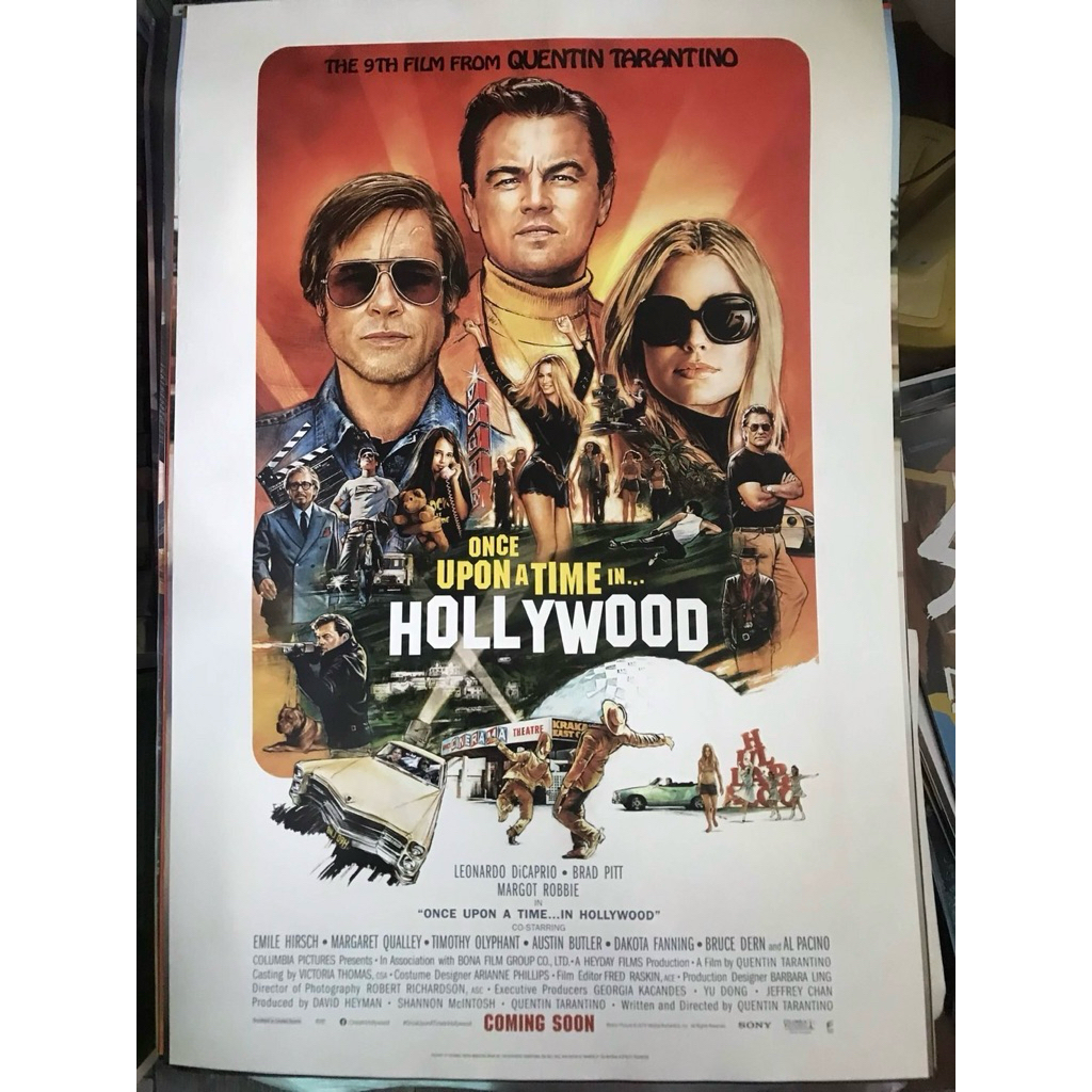 Once Upon a Time in Hollywood (กาลครั้งหนึ่งใน...ฮอลลีวู้ด) โปสเตอร์หนัง
