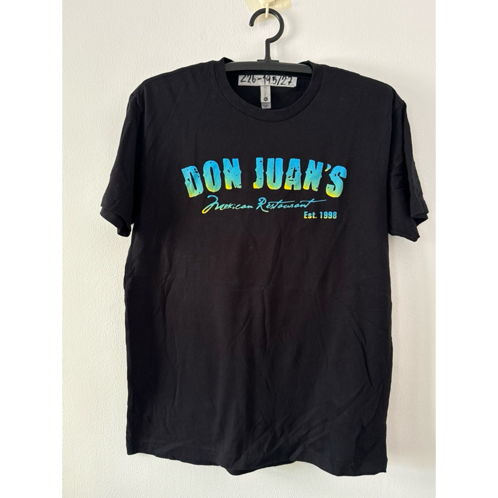 เสื้อยืดมือสองลาย DON JUAN'S ไซส์ M | 3ตัว100