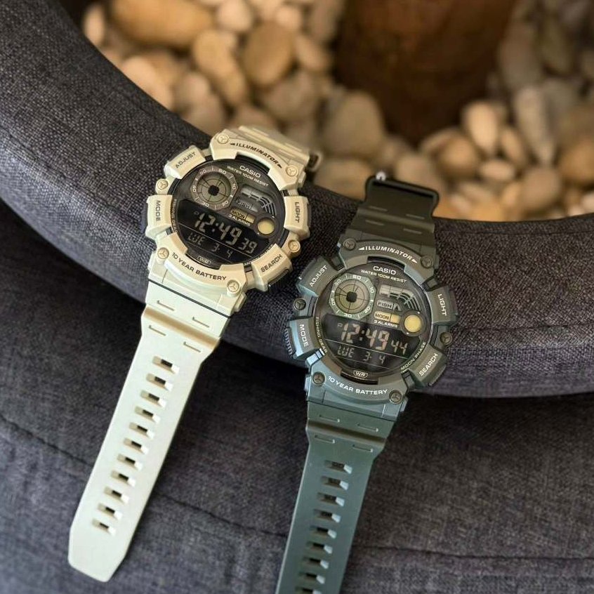 Casio Standard นาฬิกาข้อมือ รุ่น WS-1500H (WS-1500H-1A,WS-1500H-2A,WS-1500H-3B,WS-1500H-5A,WS-1500H-