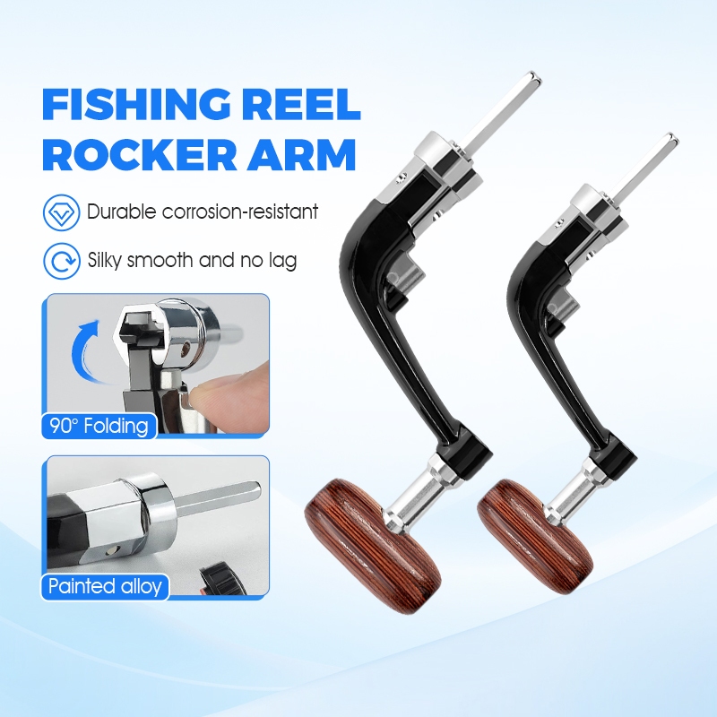 ตกปลาReel Handleเปลี่ยนแขนตกปลาล้อ ที่จับรีลตกปลา เสริมแขนล้อตกปลาDIYดัดแปลงตกปลา