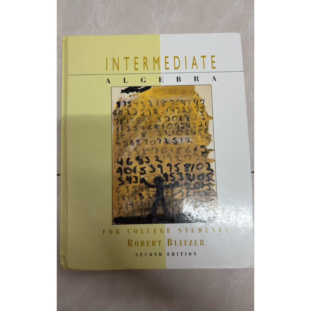 intermediate algebra มือสอง
