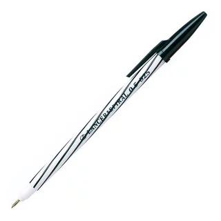 ปากกาลูกลื่น Lancer Spiral 825 หัว 0.5mm มีสีดำ แดง น้ำเงิน