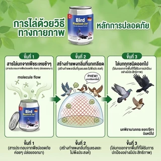 🕊️🚫นกไม่กล้าเข้าใกล้แล้ว🚫🕊️SLB ไล่นกพิราบ ไล่นก นกพิราบ ไล่ กําจัดนก เติมน้ำแล้วใช้ได้ไม่จำกัด กันนก ที่ไล่นก