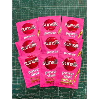 ซันซิล sunsilk เพาเวอร์ชอต ทรีทเม้นต์ ซอง ปริมาณ20มล. (9ซอง)
