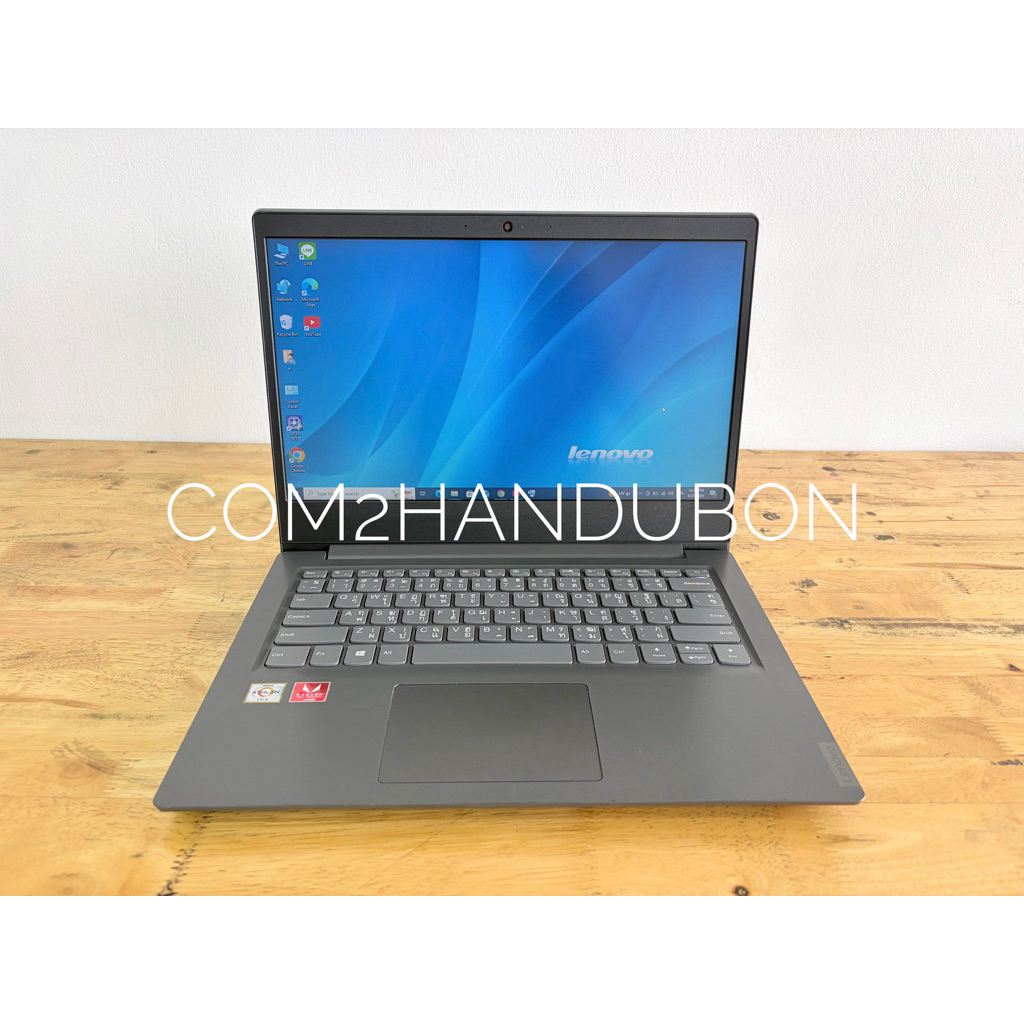 โน๊ตบุ๊ค Lenovo V14 จอ 14นิ้ว  เครื่องสวยๆ ใช้งานลื่น ทำงานเอกสาร เรียน ตอบแชท