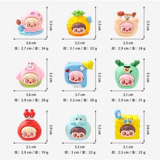 (สุ่ม/1ตัว) ของตกแต่ง สะสม DIY ซองสุ่ม ซองจุ่ม มีหลายงาน