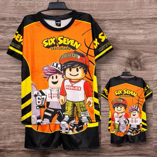 ชุดเด็ก ชุดเด็กพิมพ์ลายเสื้อ+กางเกง