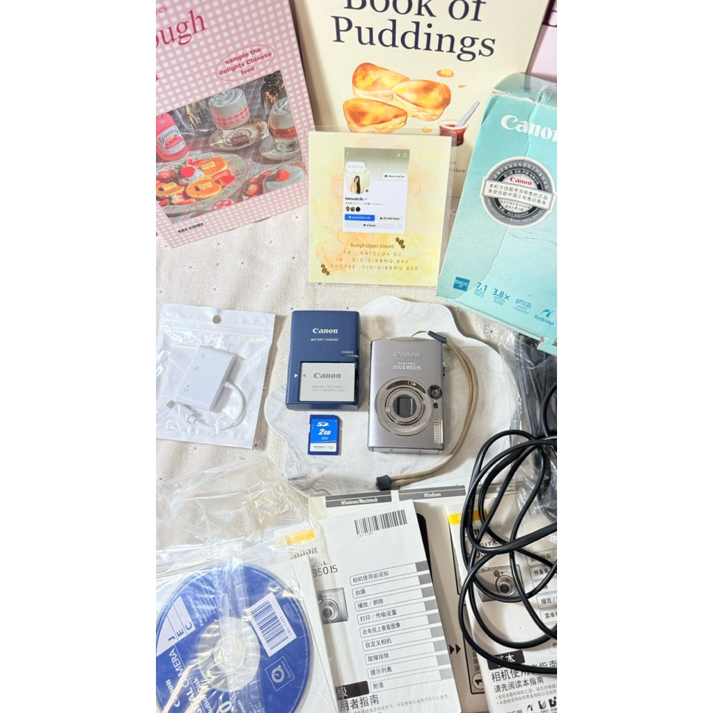 ตัวที่3📸canon ixus 850 is / ixy 900is📸 full box📦