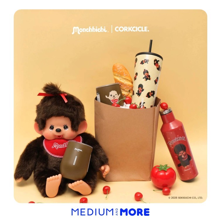 Monchhichi X Corkcicle Collection แก้วน้ำและขวดน้ำ เก็บอุณหภูมิ (คอร์กซีเคิล)