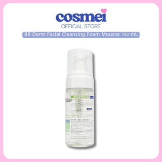 BR Derm Facial Cleansing Foam Mousse 100 mL | บีอาร์เดิร์ม เฟเซียล คลีนซิ่ง โฟมมูสทำความสะอาดหน้า