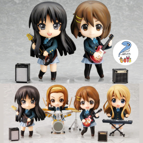 K-ON เค-อง โมเดล ก๊วนดนตรีแป๋วแหวว ฟิกเกอร์ Nendoroid Figure Yui Mio Tsumugi After School Tea Time