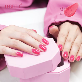U-DELI สีทาเล็บกึ่งเจล (ไม่อบ) New Collection อ่อนโยน เหมาะกับผิวแพ้ง่าย ไร้กลิ่นฉุน U743-749