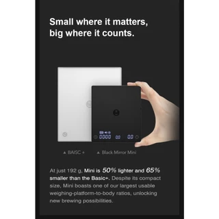 Timemore Black Mirror mini (ประกันศูนย์ 1 ปี) เครื่องชั่งกาแฟ เครื่องชั่งเมล็ดกาแฟ ตาชั่งผงมัทฉะ