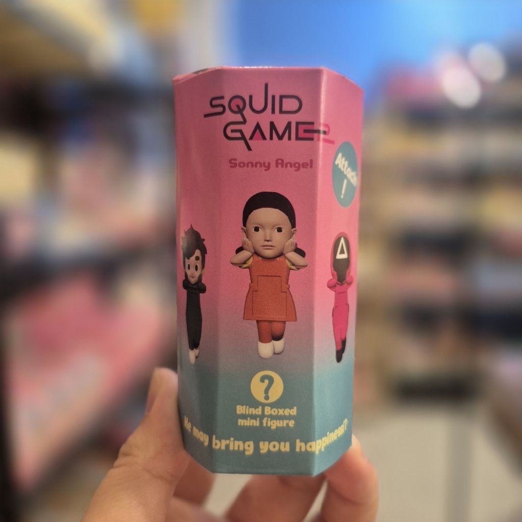 กล่องสุ่มที่ติดโทรศัพท์ รุ่นพิเศษ Sonny Angel x Squid Game