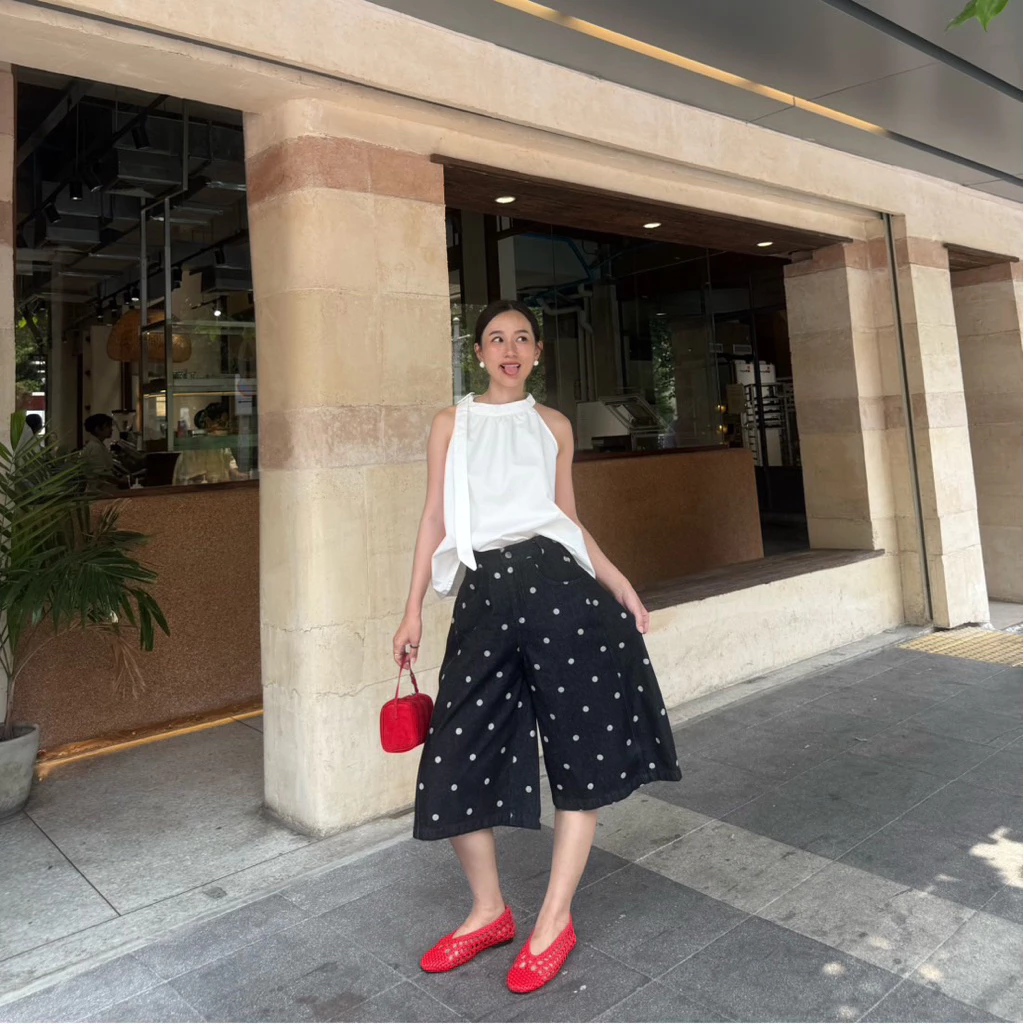 266 knockknock - POLKADOT PANTS