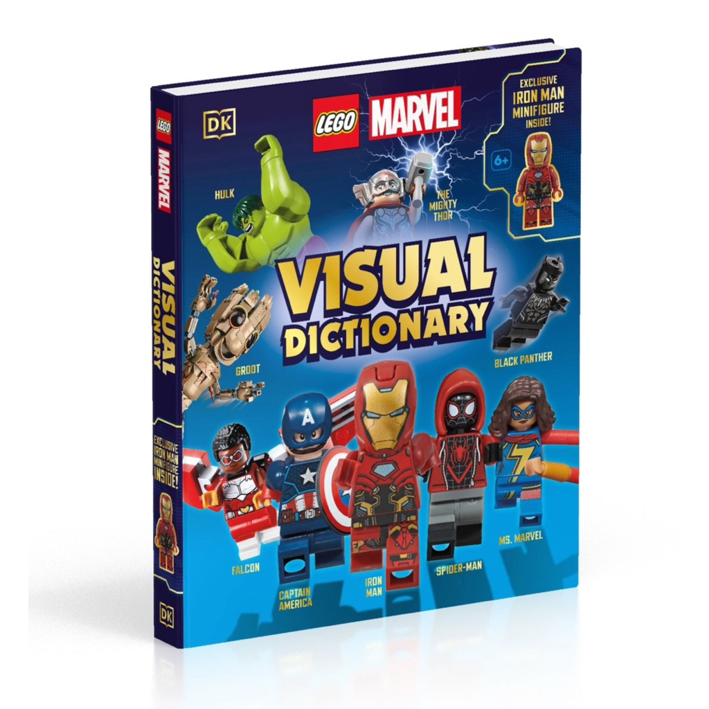 LEGO Marvel Visual Dictionary : With Exclusive LEGO Iron Man ของแท้ 100% พร้อมส่ง