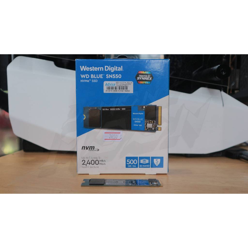m.2 500 GB Western Digital WD Blue SN550 NVMe SSD (มือสอง) + ประกันใจ 7 วัน Demons moon