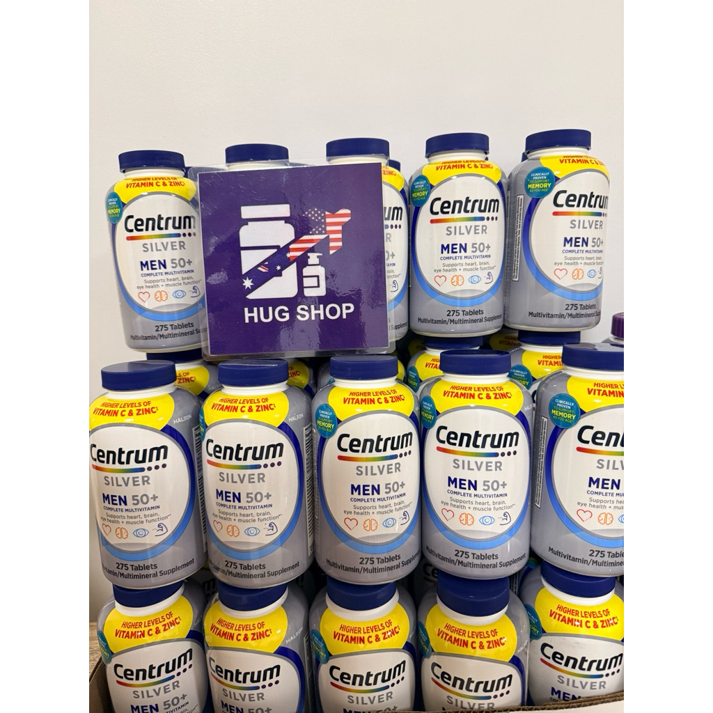 พร้อมส่ง ✅Exp.2027🔥Centrum Silver Men 275 เม็ด