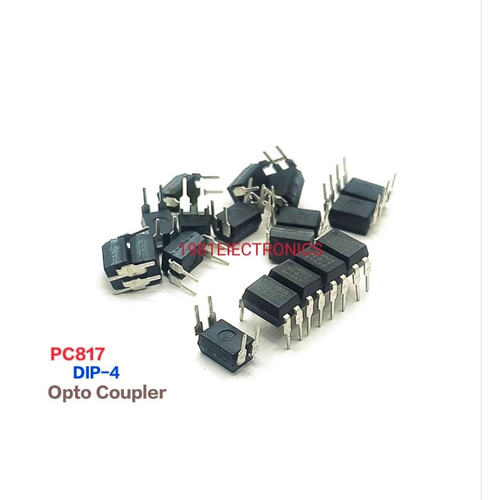 ราคา 10ตัว 👉👉 PC817  IC 817 PC817B Opto Coupler DIP-4 ไอซีออปโต้คอปเปอร์ขาลงปริ้น 4ขา 817