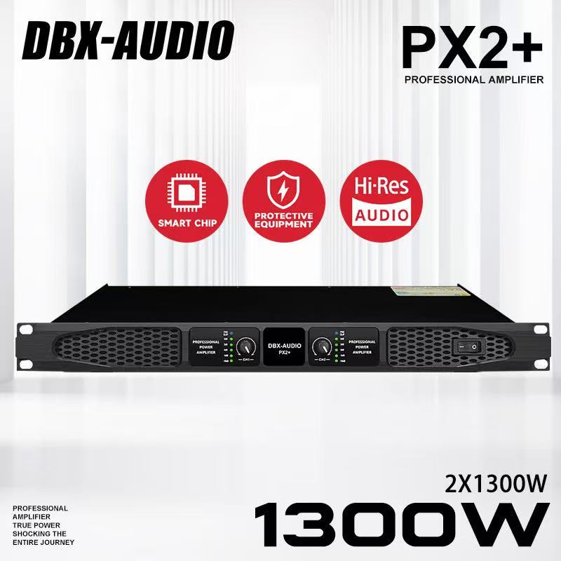 DBX-AUDIO PX2+ แอมพลิฟายเออร์ดิจิตอลหลังเวทีบริสุทธิ์ระดับมืออาชีพ, แอมพลิฟายเออร์เสียง KTV สําหรับก