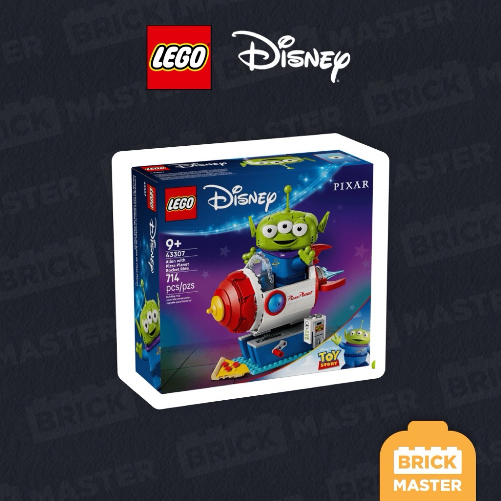 LEGO Disney 43307 : Alien with Pizza Planet Rocket Ride (เลโก้แท้ Toy Story)